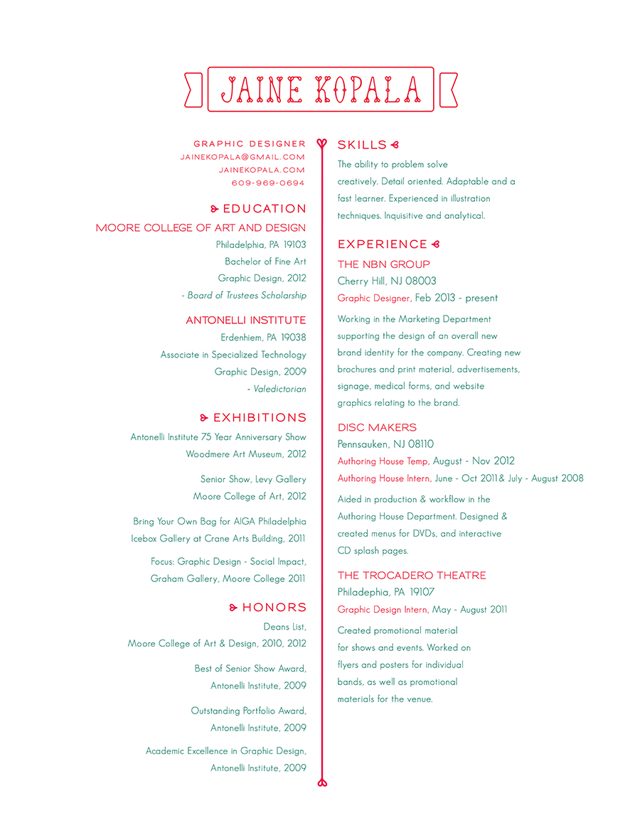 rtf resume