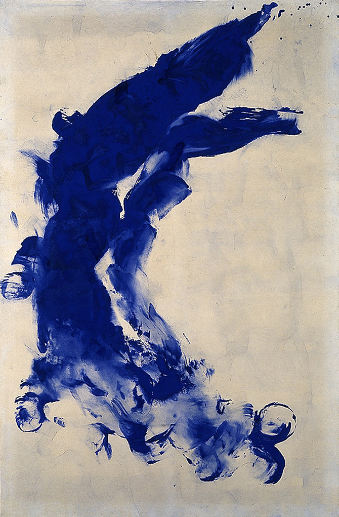 Yves Klein Anthropométrie De L époque Bleue